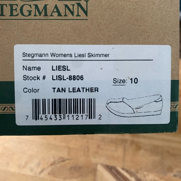 Stegmann Women's Brown Leather Loafers - Picture 4 of 4